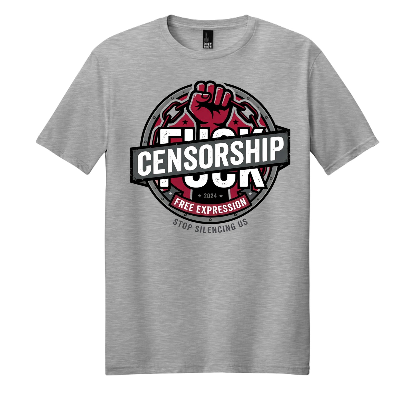 Light Heather Grey - DM108 - FRONT