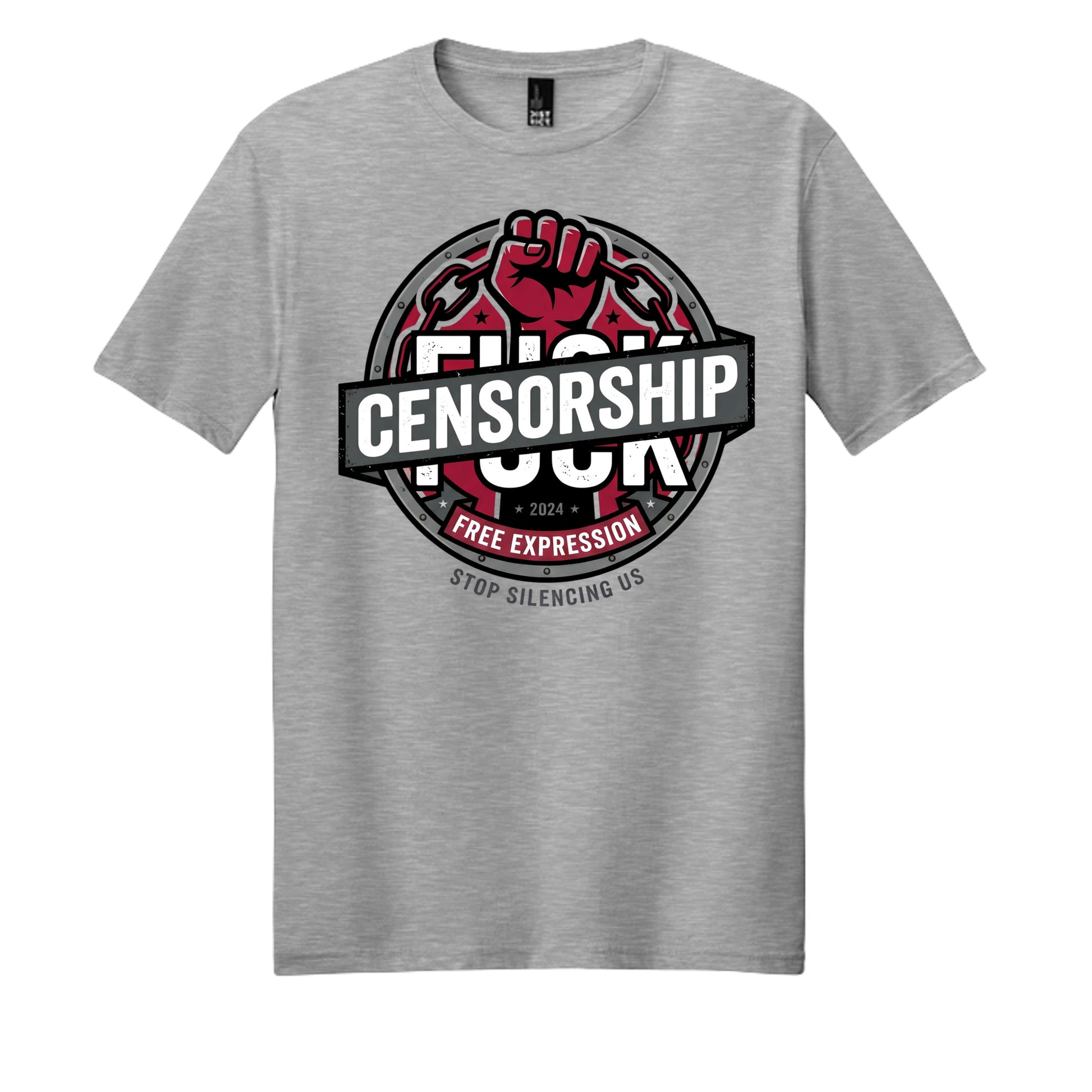 Light Heather Grey - DM108 - FRONT